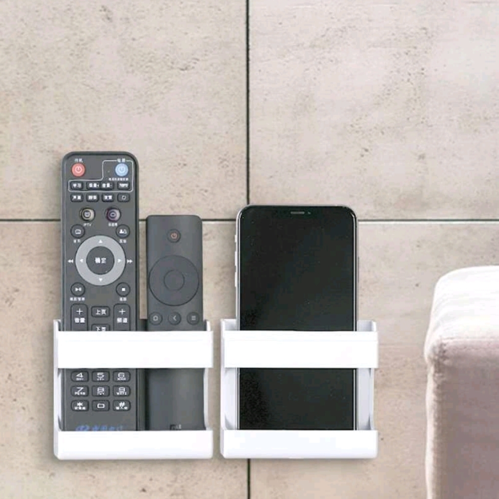 New 1pc wall mounted remote control storege box.